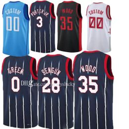 Men Basketball Jerseys 4 Jalen Green 1 Jabari Smith jr. 28 Alperen Sengun Eric Gordon City red Esition Kevin Porter Nwaba Josh Christopher Jae Sean Tate