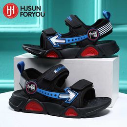 Sandals 2023 Summer Children Shoes Casual Breathable Girls Boys Outdoor Sneakers Sandals Soft Beach Sandals Kids Lightweight Slippers Z0225