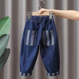 Jeans Kids Boys Pants Autumn Clothes Children s Casual Loose Baby Trousers 2 4 6 7Y 230224