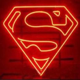 Superman Comic Book Hero Glass Tube Segno Light Sign Ber Berette per casa PUB LAGCHIO DI LUCCI DI VERA SEGNI DEL GLAGGIO DELLA parete di vetro 17 14 pollici290e