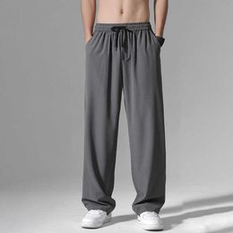 Men's Pants Sweatpants Men Casual Pants Black Grey Wide Pants Comfortable Running Sport Trousers Harem Pants Z0225