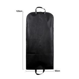 Clothing Storage & Wardrobe Dust Cover Non-Woven Home Moisture-Proof Hanging Clothes Bag Suit Dress CoverClothing