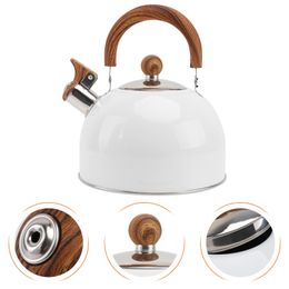 Water Bottles Kettle Tea Whistling Teapot Stove Pot Stovetop Steel Stainless Gas Kettles Boiling Coffee Whistle Camping Metal Singing 230224