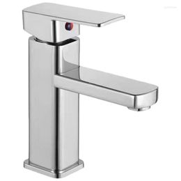 Bathroom Sink Faucets For 1 Hole Basin Faucet Mixer Taps Cold Water Single Handle Vanity