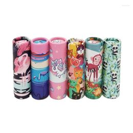 Storage Bottles 12.1mm Empty Kraft Paper Lipstick Tube Round Lip Containers Papery Refillable Bottle Tubes 20pcs/Lot