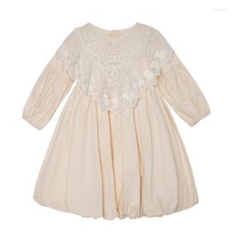 Girl Dresses 2023 Baby Girls Cotton Dress Spring Summer Korea Princess Kids Children Cute Lolita Style Clothes