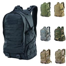 Outdoor Bags 900D Oxford Men Tactical Backpack Military Camouflage 27L Molle Bag Hiking Camping Shoulder