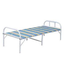 Other Furniture modern design space saving hospital apartment heavy duty metal single bed steel folding bed