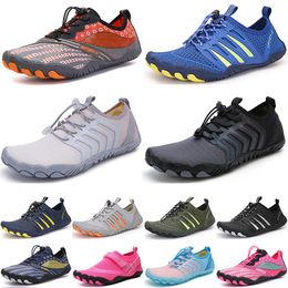 water men women sports swimming shoes black white grey blue red outdoor beach 040