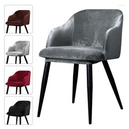 Chair Covers Velvet Armchair Cover Wingback King Back El And Home Party Banquet Seat Comfort Soft Warm