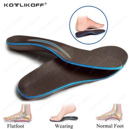 Shoe Parts Accessories Premium EVA Orthopedic Insole For Severe Flat Foot Hard Arch Support Speciality Ortic Valgus Shoe Insole Padded Insoles 230225