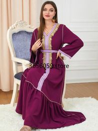 Ethnic Clothing Autumn Morocco Dress Muslim Women Abaya India Abayas Dubai Turkey Islam Evening Party Dresses Kaftan Robe Longue Vestidos