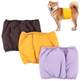 Dog Apparel Pet Underwear Physiological Pants Waterproof Sanitary Washable Special Male Menstrual Large Belt Diaper