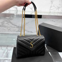 classic LOULOU Totes clutch Bags Crossbody handbag Luxury Designer Hobo Genuine Leather bag 7A quality shoulder travel Womens mens fashio chain Flap envelop Purses