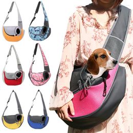 Dog Car Seat Covers Pet Puppy Carrier Should Bag Outdoor Sling For Small Cat Travel Breathable Oxford Adjustable Strap Backpack