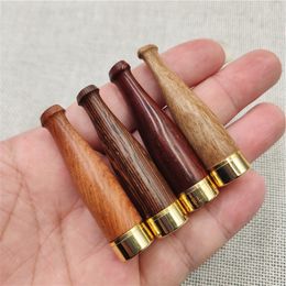 Natural red twig, phoebe, sandalwood circulating rod cigarette holder filter can clean and filter cigarette holder and pipe