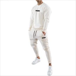 Men's Tracksuits Mens Tracksuits 2022 Autumn Winter Cotton Casual Hoodie Set Homme Sweatshirt Suit Clothes Streetwear Sportwear For Men Z0224