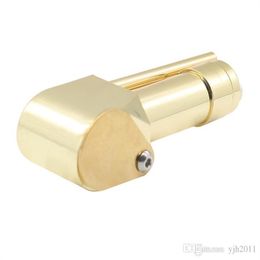 Smoking Accessories New Brass Metal Smoke Compressor Pipe Portable Removable Individual Metal Pipe