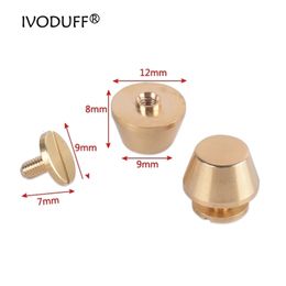 Bag Parts Accessories Metal Brass Feet Stud 12mm All For DIY Purse Handbag Making l230224