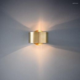 Wall Lamps Nordic Led Lamp Living Room Luminaire Aisle Sconce Bedroom Lights Gold/Black Color