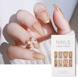 False Nails Full Covering Nail Extension Tips Wearable Finished Art Decoration Artificial