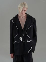 Men's Jackets X0180 Fashion Men's Coats & 2023 Runway Luxury European Design Party Style Clothing