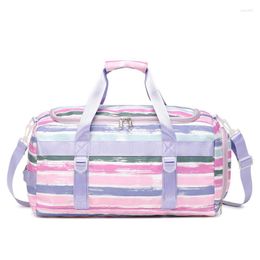 Duffel Bags Custom Large Capacity Waterproof Sports Gym Travel Duffle Bag Dry Wet Separation Yoga Folding
