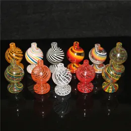 Smoking Glass Bubble Carb Cap For Quartz Thermal Banger Nails Water Bongs Dab Rigs Pipes ash catcher