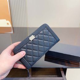 Mens Wallet Designer Card Wallet Luxury Caviar Wallet Luxury Noble High Quality Fashionable And Versatile Piece