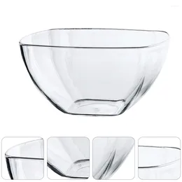 Bowls Decorative Bowl Large Vegetable Salad Acrylic Big Serving Capacity Mixing Plastic