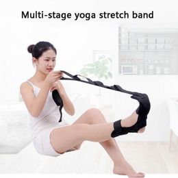 Yoga Stripes Yoga Ligament Stretching Belt Foot Rehabilitation Strap Plantar Fasciitis Leg Training Foot Ankle Joint Correction Braces Belt J230225