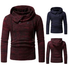 Men's Sweaters Autumn And Winter Sweater Men 2023 European American Fashion Large Size Hooded Coat