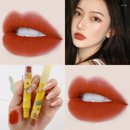 Lip Gloss Product 6 Colors Matte Velvet Glaze Waterproof Lasting Moisturizing Not Easy To Fade Lipstick Cosmetics TSLM1