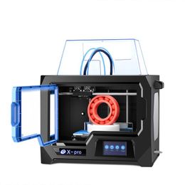 Printers TECH 3D Printer Dual Extruder X -pro 4.3 Inch Touch Screen Wifi/lan Connection 200 150 150mm Print FacesheildPrinters