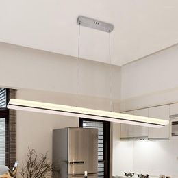 Pendant Lamps Est Design Modern LED Lights For Dining Room White Acrylic Lamp Contemporary L100CM H150CM