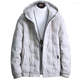 Men's Down Cotton-padded Jacket Thick Coat 2023 Winter Trend Slim Leisure