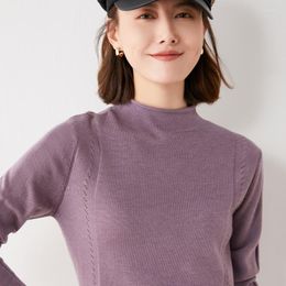 Women's Sweaters Cashmere Turtleneck Women Sweater Autumn Spring Base Warm All-match Knitted Pullover Jersey Pull Femme Hiver Jumper Fi895