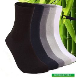 Men accessories 5pairs/lot high quality cheap blank crew wholesale bamboo Fibre business socks