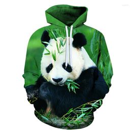 Men's Hoodies Hoody Hip Hop Hoodie Streetwear Animal Cute Panda 3D Print Men Women Harajuku Sweatshirt Fashion Shirt Anime