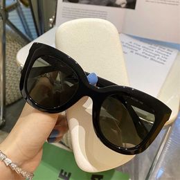 Sunglasses New Fashion Small Cat Eye Sunglasses Modern Trendy Popular Female Eyewear Colorful Top Brand Designer Women UV400 Ladies Shades G230225