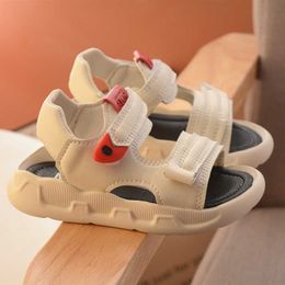 Sandals Summer Boys Shoes Korean Beach Shoes Lightweight Children Sandals Kids Shoes Boys Toddler Infant Shoes Unisex Z0225