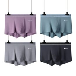 Underpants 3pcs/lot Men's Soft Panties Underwear Boxers Male Modal Shorts High Quality Man Sexy Plus Size