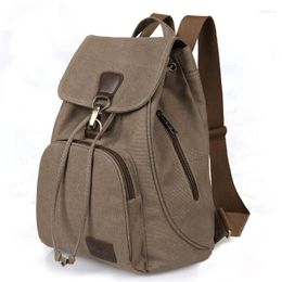 School Bags Retro Simple Trend Ladies Outdoor Rucksack Student Schoolbag Fashion Backpack Hiking