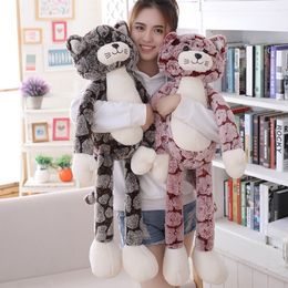 Plush Dolls 50/70/90CM Kawaii Cat Plush Toy Stuffed Animals Cute Fluffy Long leg Cat Doll Soft Kids Toy Child Birthday Present Xmas Gifts 230225