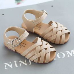 Sandali Scarpe per bambini Sandali per ragazza estiva Infant Toddler Little Baby Kids Girls Single Princess Party Shoes Sandali per bambini TAGLIA 2130 Z0225