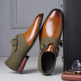 Отсуть обувь мужчина формальная кожаная бизнес повседневная высококачественная роскошная роскошная мужчина -воздухопроницаемые оксфордские оксфорды zapatos hombre