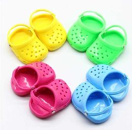 WHolesale 43cm American Girl Accessories Diy Toy 17 Inch Born Doll Apparel New Sandal Plastic Shoes
