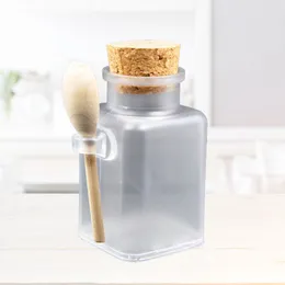 Storage Bottles 6 Pcs Powder Container Holder Bath Salt Jar Plasticos Para Comida Sauce Bottle