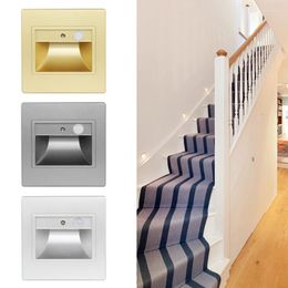 Wall Lamps FANHHUI Motion Detector Light Sensor Led Stair Infrared Human Soil Induction Lamp Recessed Steps In Ladder