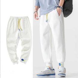 Men's Pants Black White Harem Pants Men Jogger Clothing Japanese Sweatpants Jogging Casual Trousers For Men Track Pants Men Sport Fashion Z0225